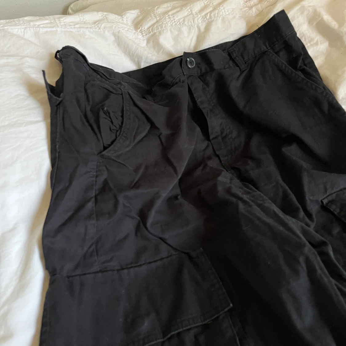 Svarta cargopants  - 91