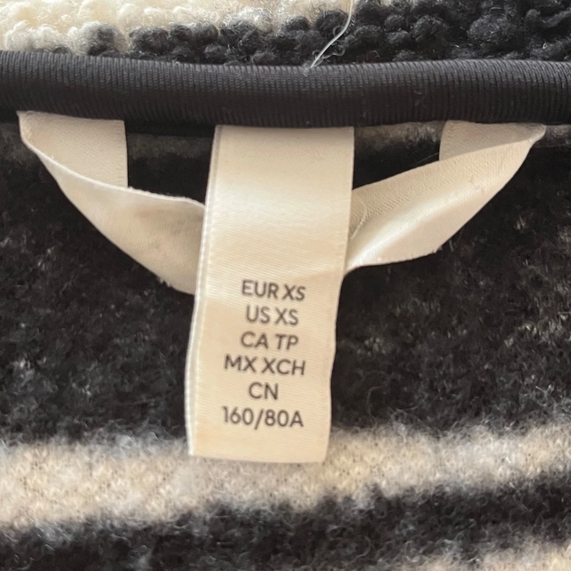 Hm teddyjacka zebra - 90