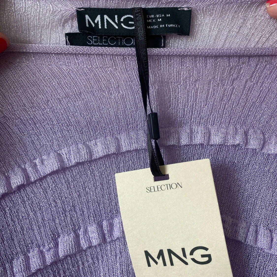 Lila tröja från MNG - 90