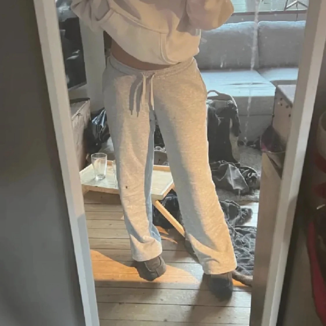 Lågmidjade mjukisbyxor BikBok  - 90