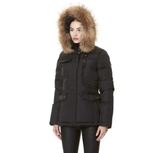 Hollies LIVINGO FAUZ FUR DUNJACKA - Endast använt en vinter. Jättefint skick nästan som ny. storlek 32  Köptes för 3500kr