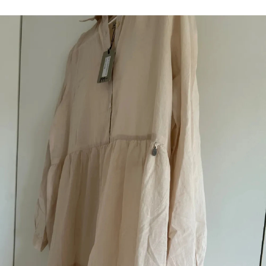 Ljusrosa långklänning - 90