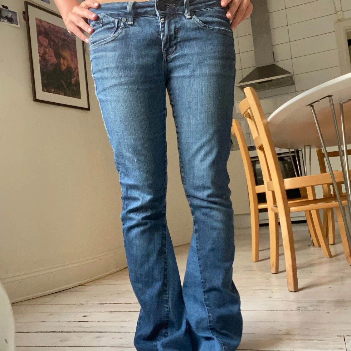 Lågmidjade jeans 