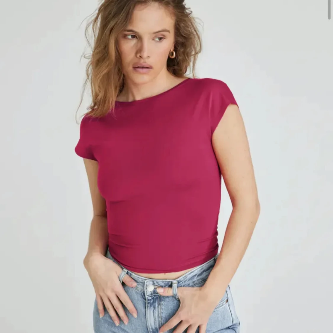 Bikbok öppen rygg topp