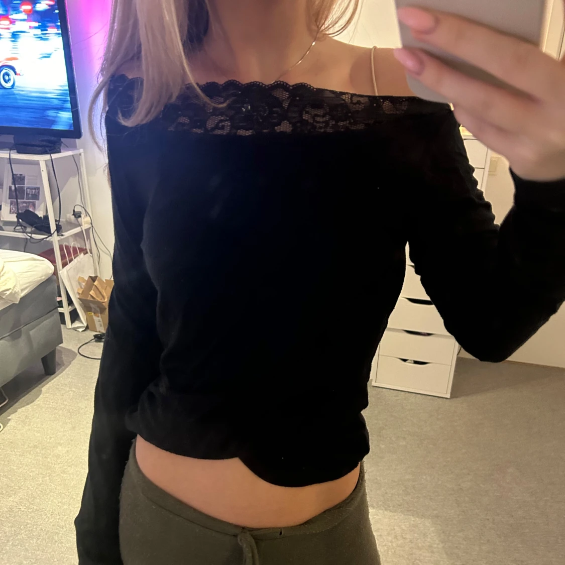 Långärmad topp - 91