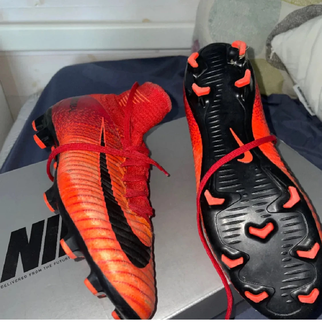 Nike mercurial superfly Elite ”University red” - 91