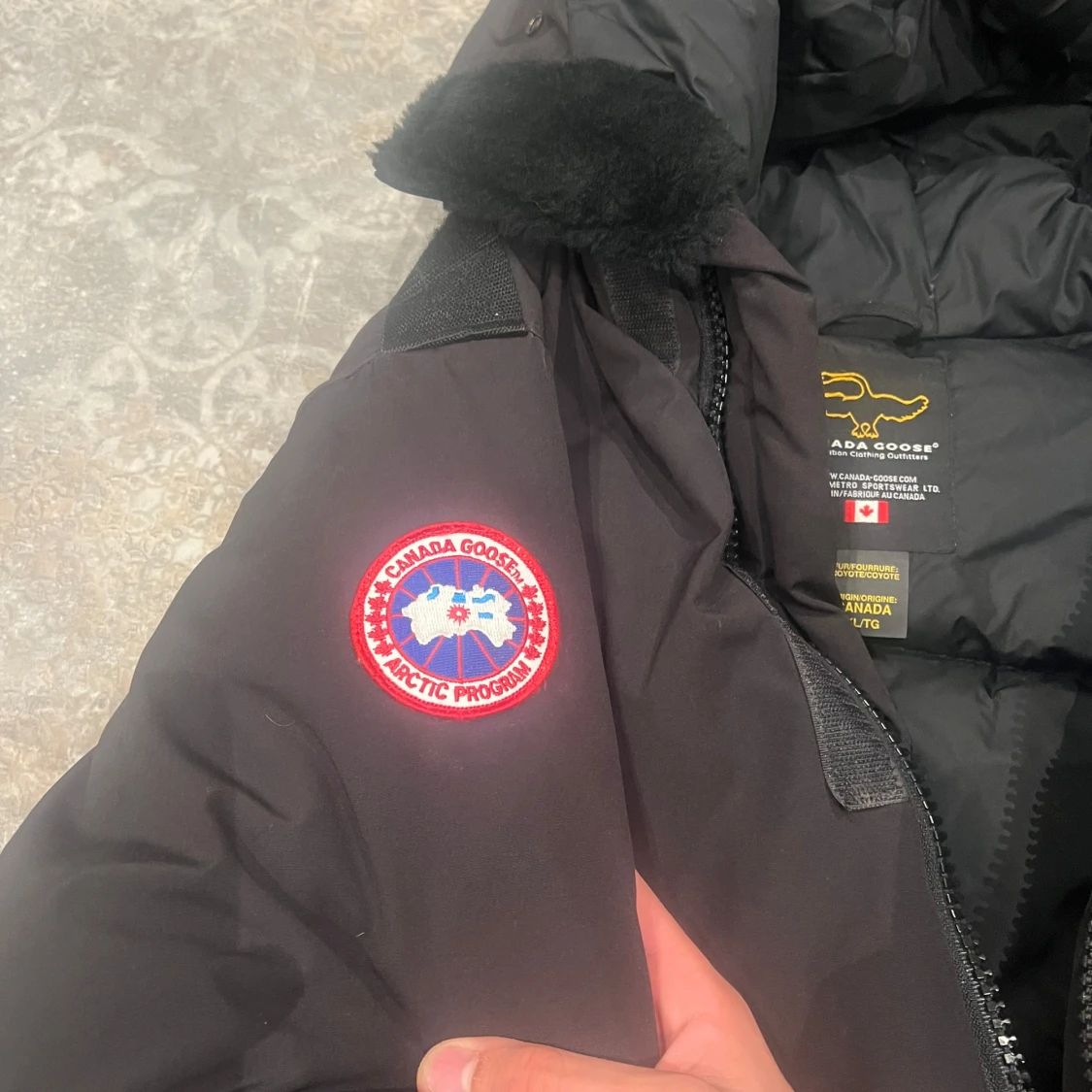Svart dunjacka från Canada Goose - 91