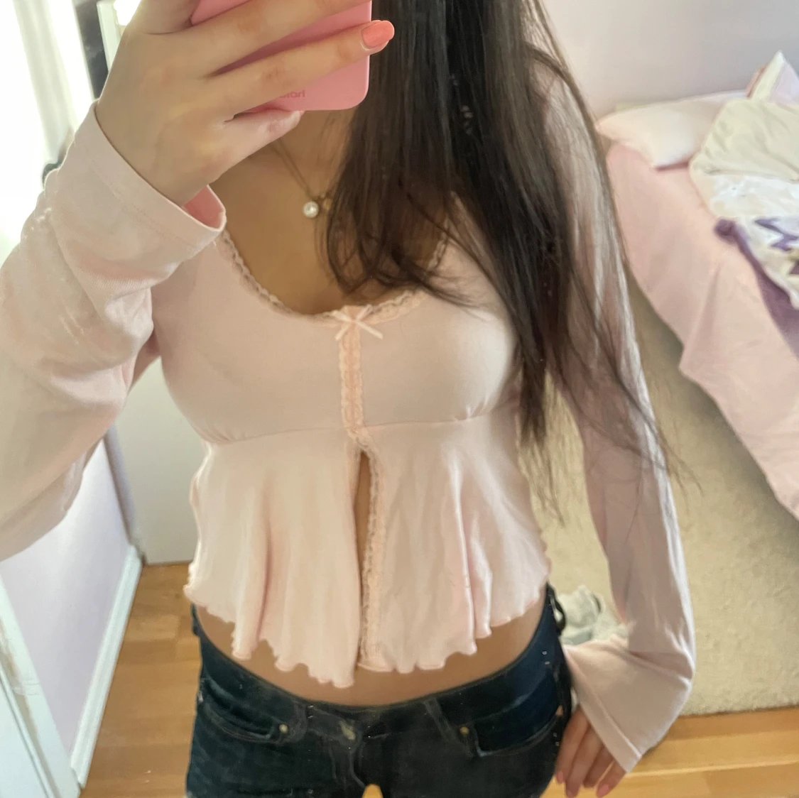 Rosa topp Gina Tricot  - 90