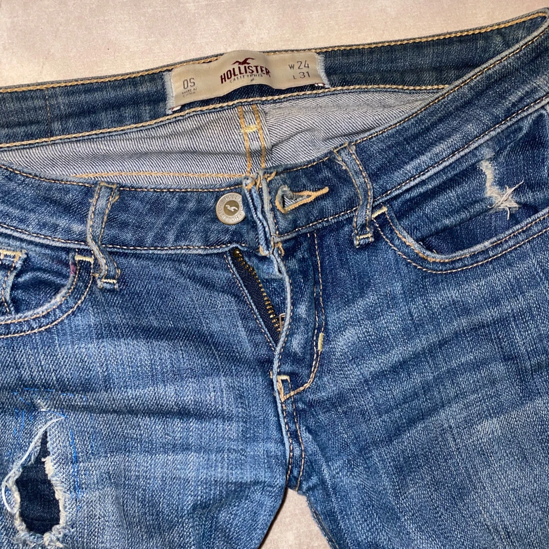 Blå jeans från Hollister - 3