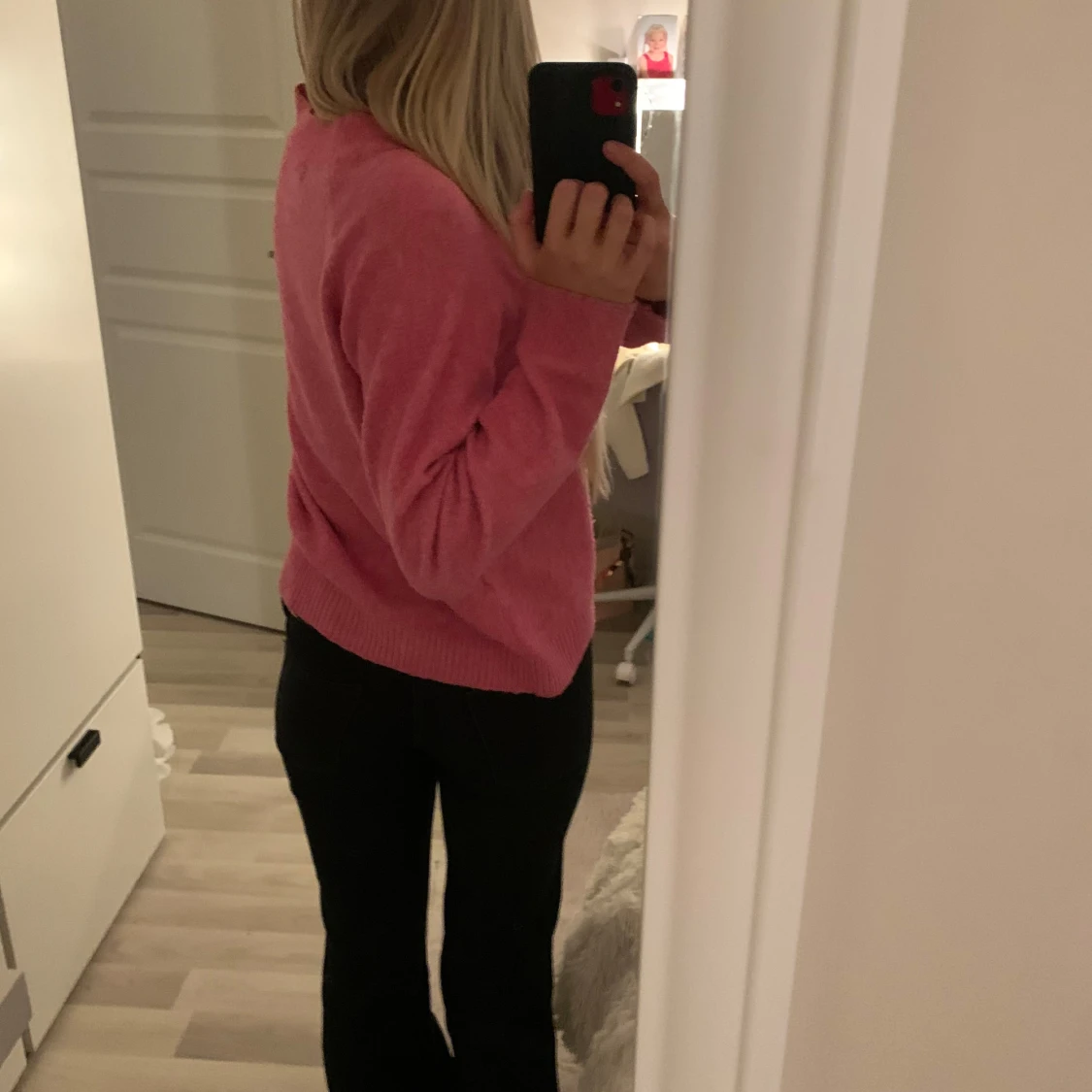 Rosa stickad tröja från Vero Moda - 1