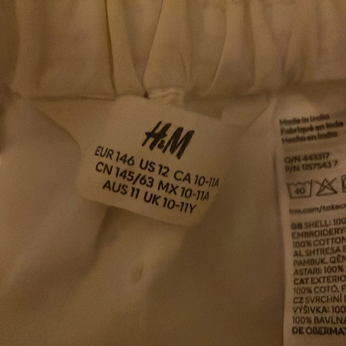 Vit kjol från H&M - 3