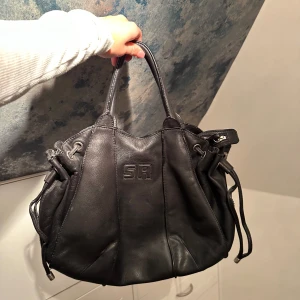 Vintage läder väska  - Vintage läder väska. 