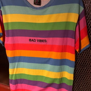 Bad Vibes Forever Rainbow Tee Xxxtentacion - Used once, washed once. A little flaw shown in pic