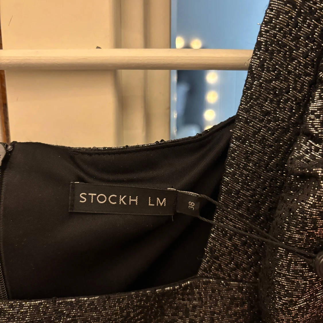 silvrig klänning - 91