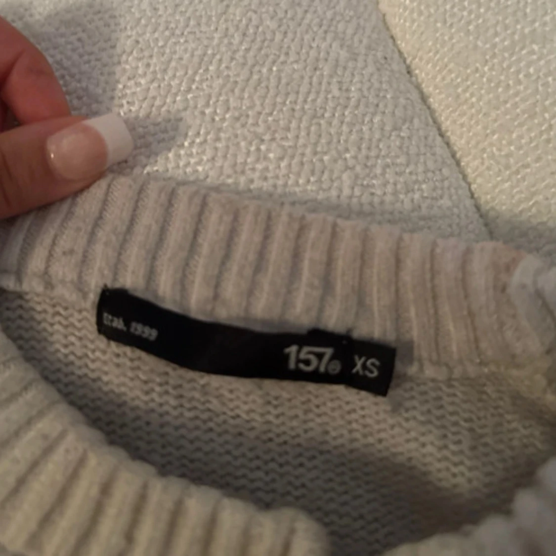 Randig tjocktröja - 90