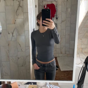 Tajt långärmad topp - Tajt långärmad topp från hm