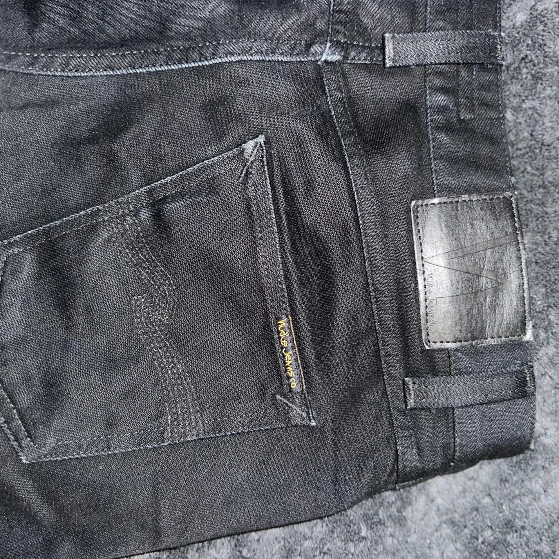 Nudie jeans svarta, W29 L32 - 90