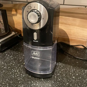 Kaffekvarn - Kaffekvarn fungerar utmärkt men det låter ganska högt 