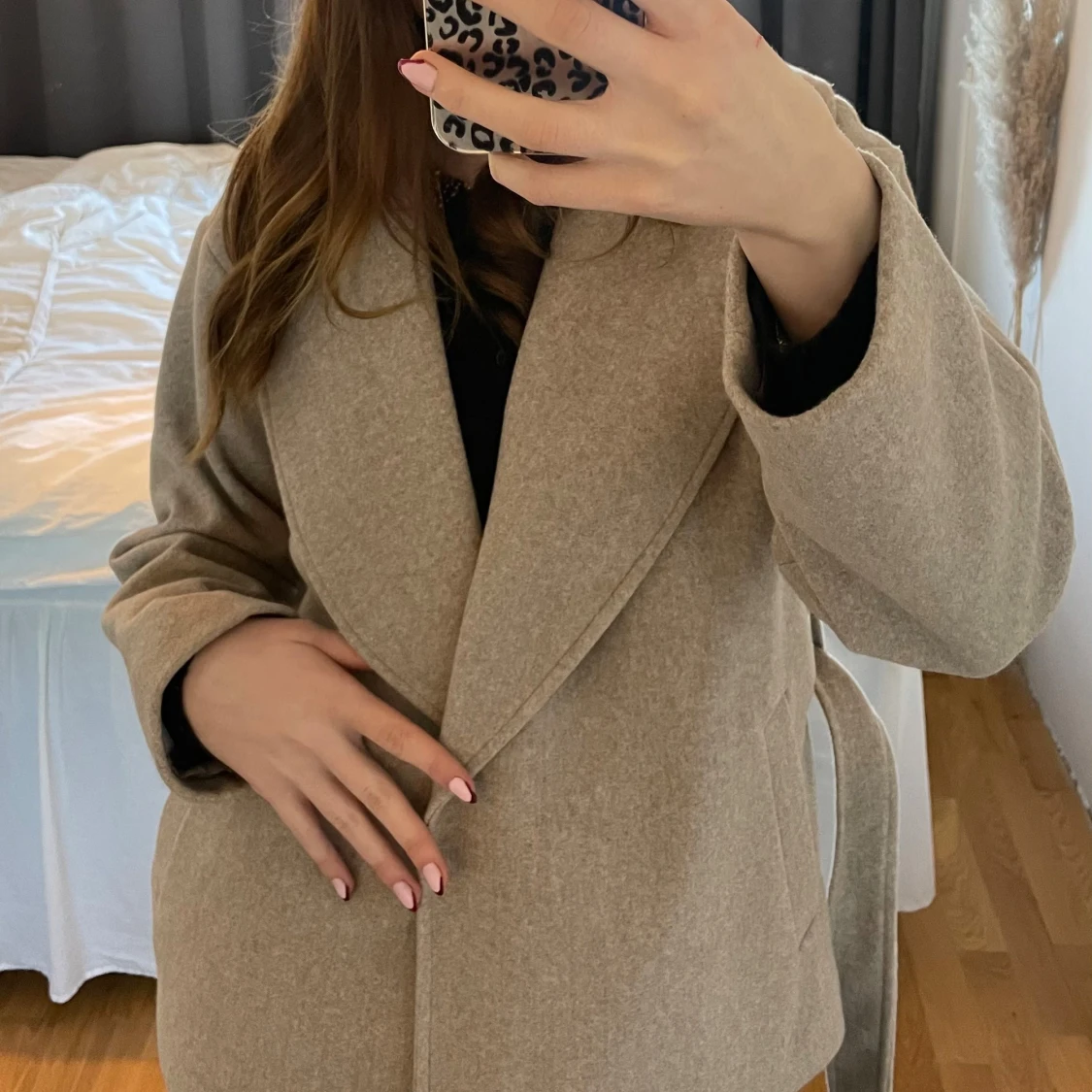 Beige kappa från ONLY - 90