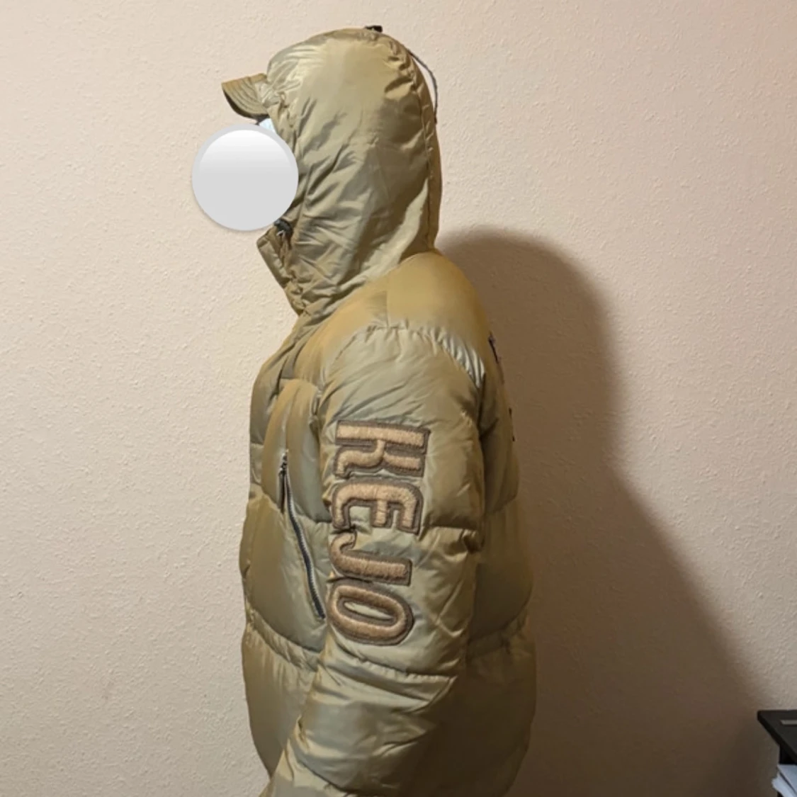 Beige dunjacka från Kejo  - 2