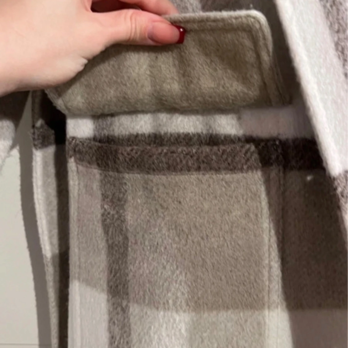 Rutig kappa från NA-KD - 93