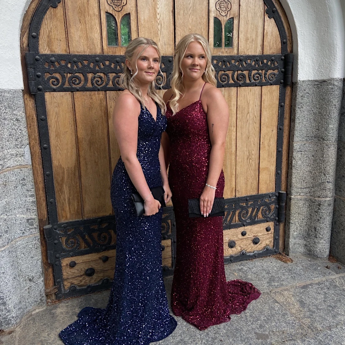 Röd balklänning - 91