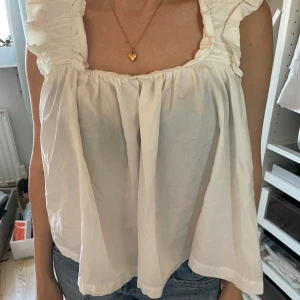 Vit topp - Vit topp i strl XL