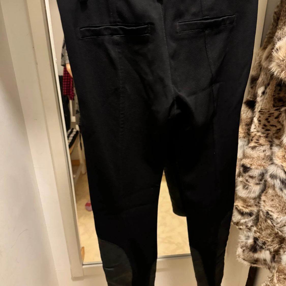 Äkta läder byxor  - 90