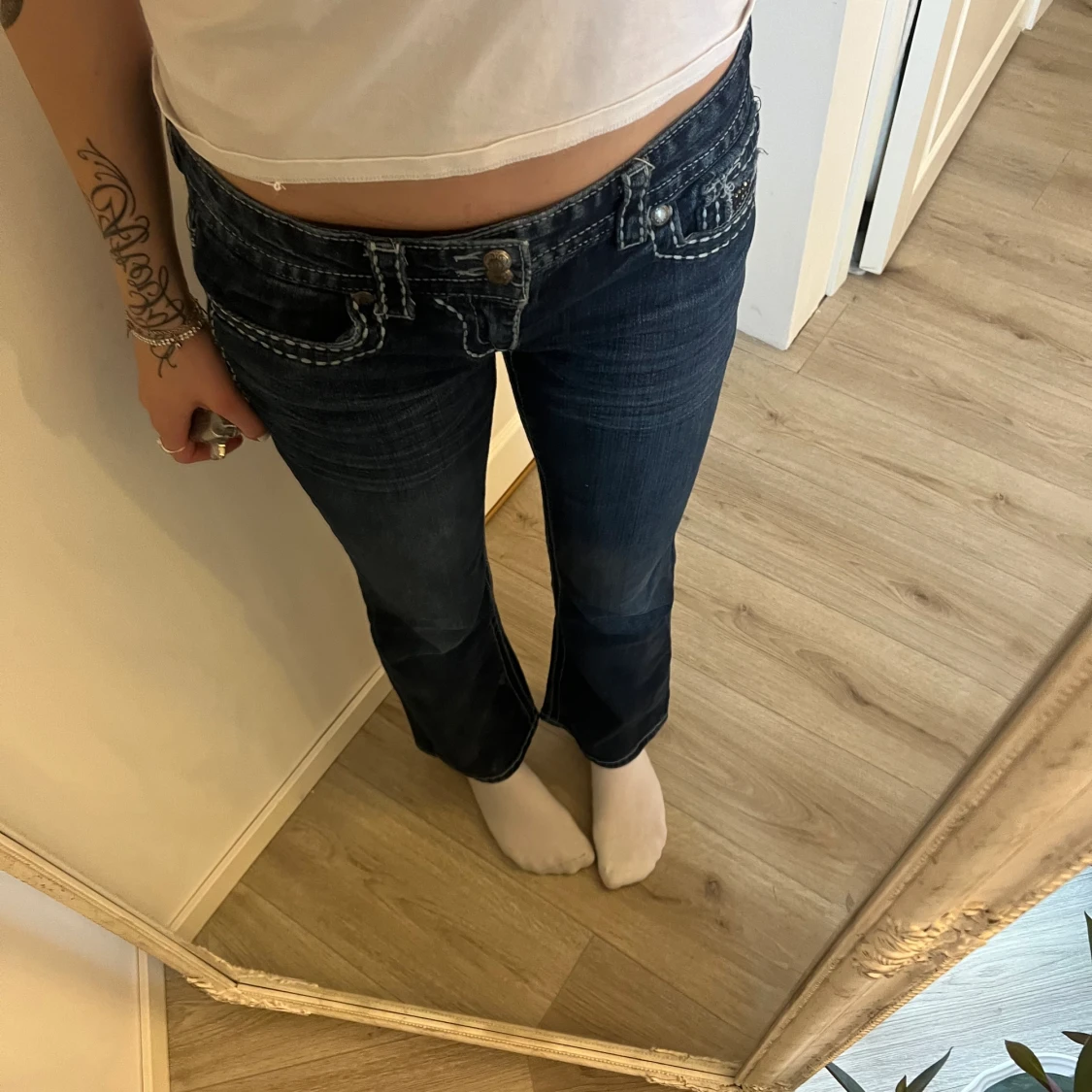 Lågmidjade jeans - 91