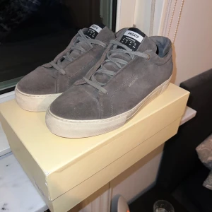 Axel Arigato skor  - Gråa Axel Arigato skor som inte kommer till användning, lite smustiga men annars i topskick! Kom privat för bud elr trades!