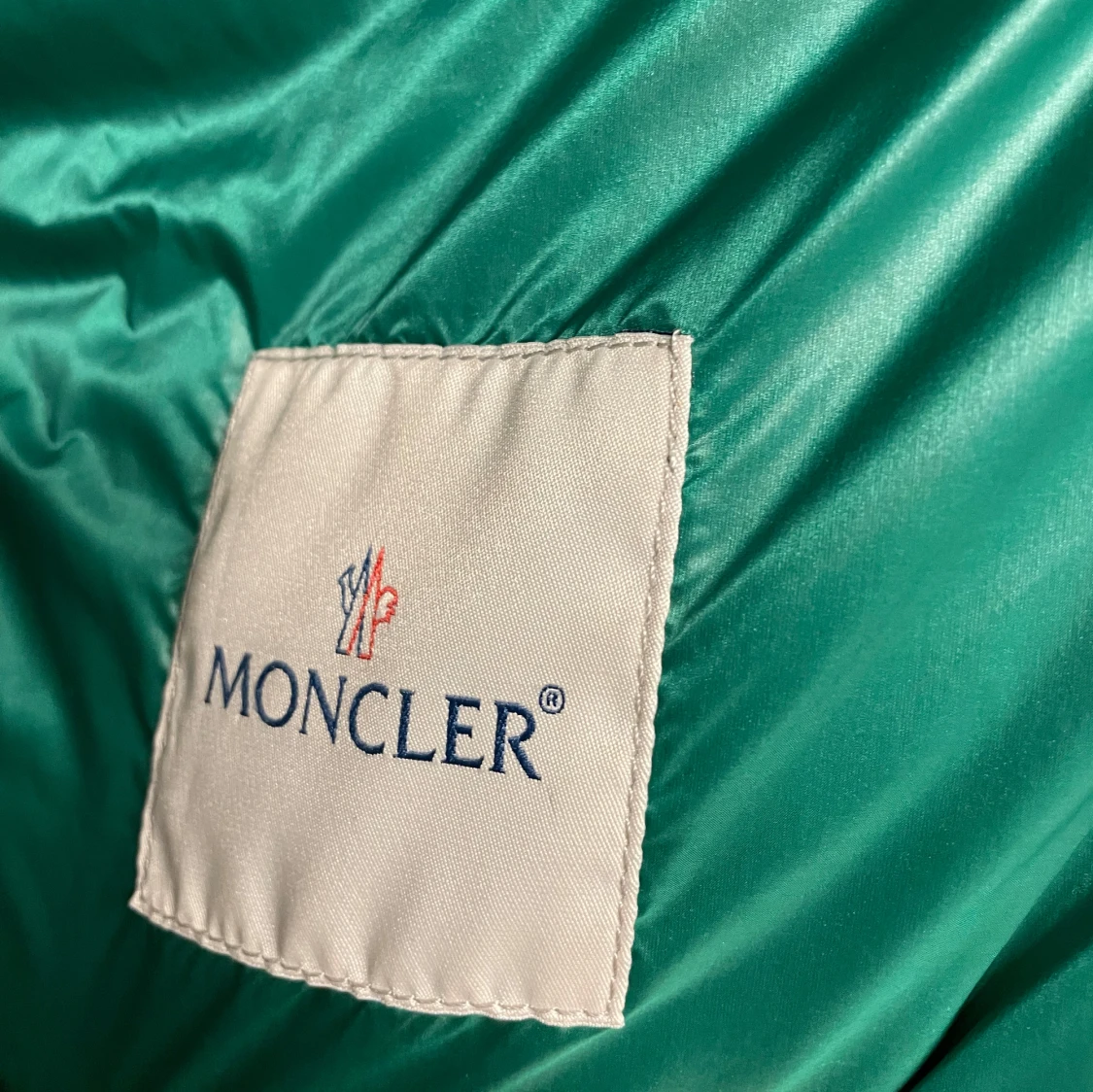 Grön dunväst från Moncler - 2