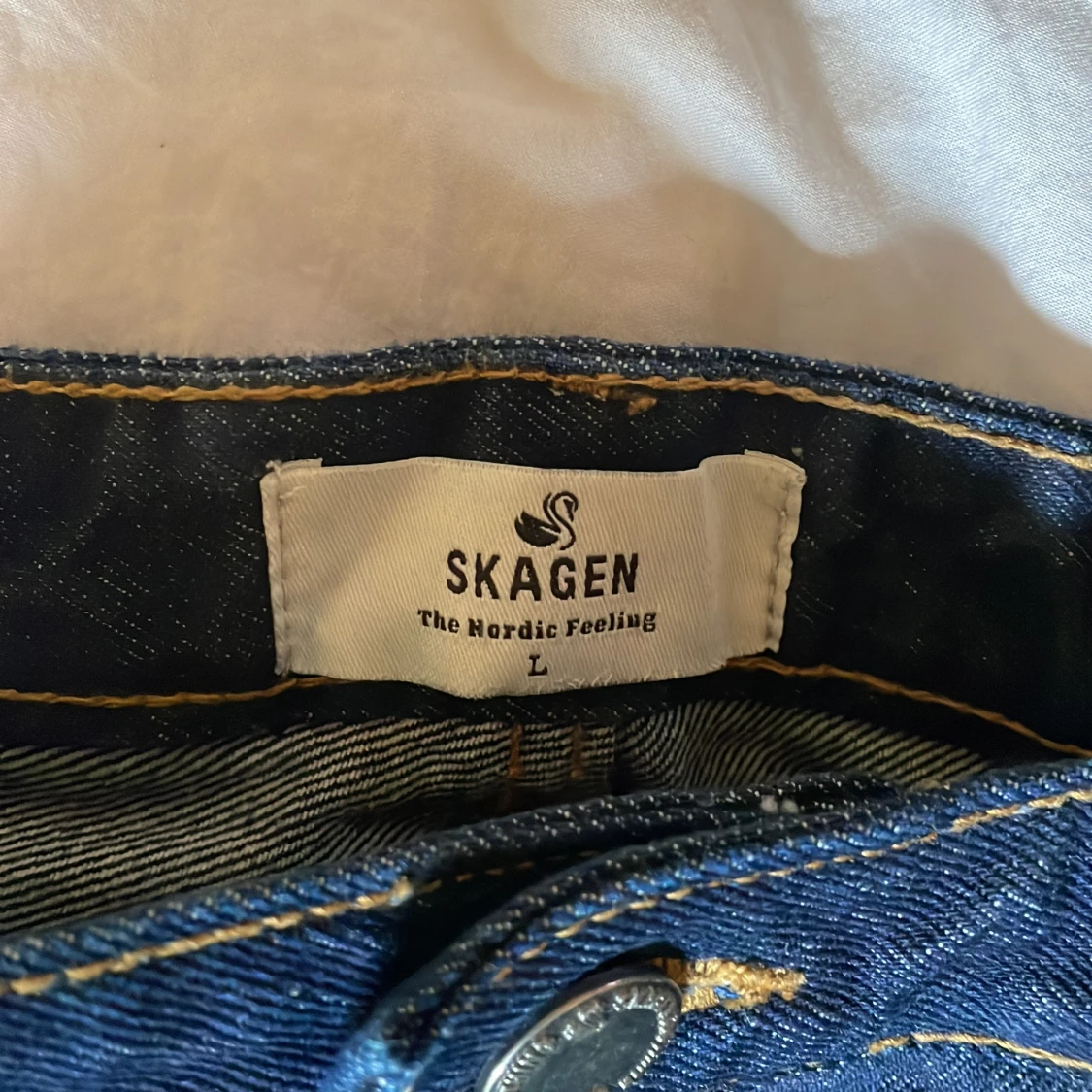 Mörkblå jeans från Skagen clothing  - 2