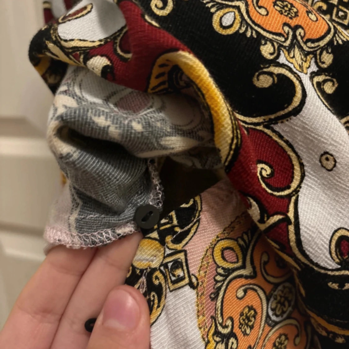 Mönstrad omlottopp från KappAhl - 2