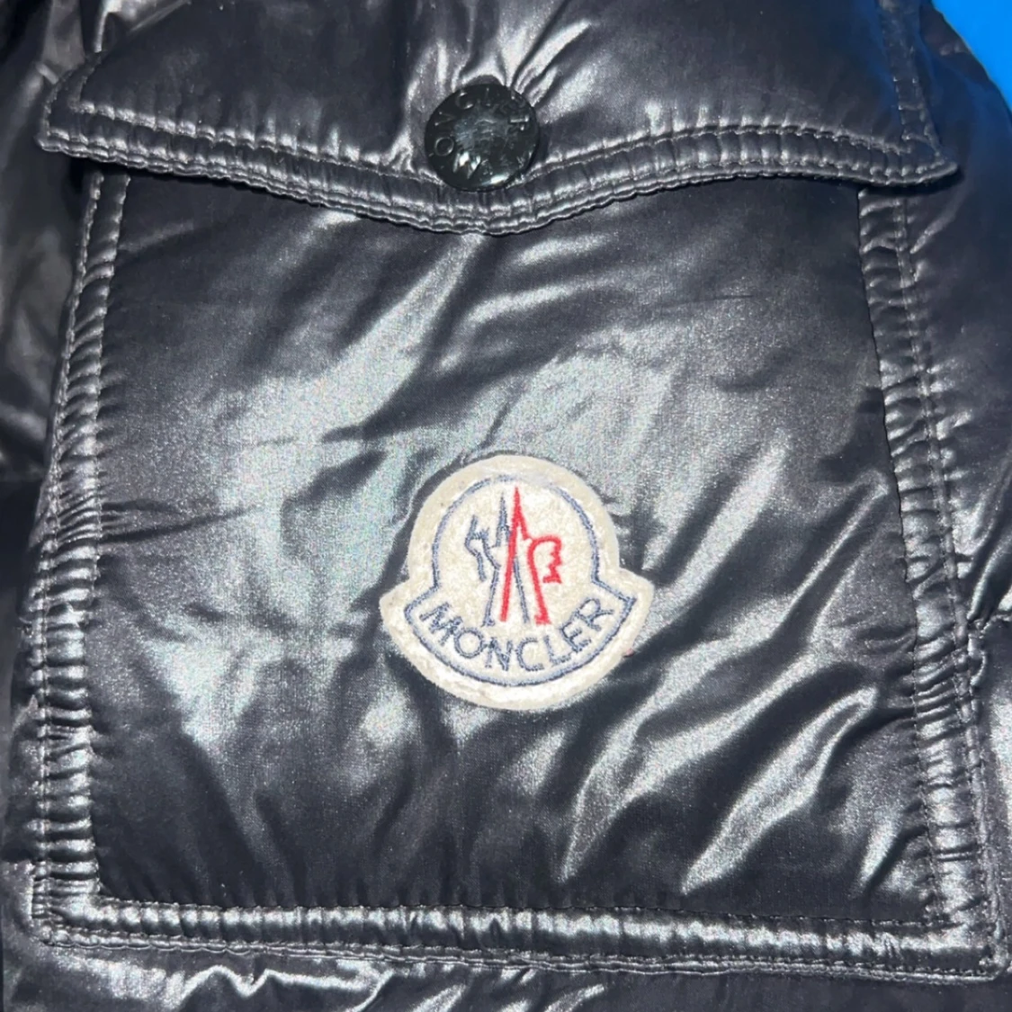 Svart dunjacka från Moncler - 1