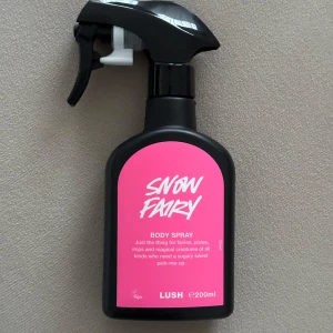 Snow Fairy Body Spray från Lush - sprayad max två gånger