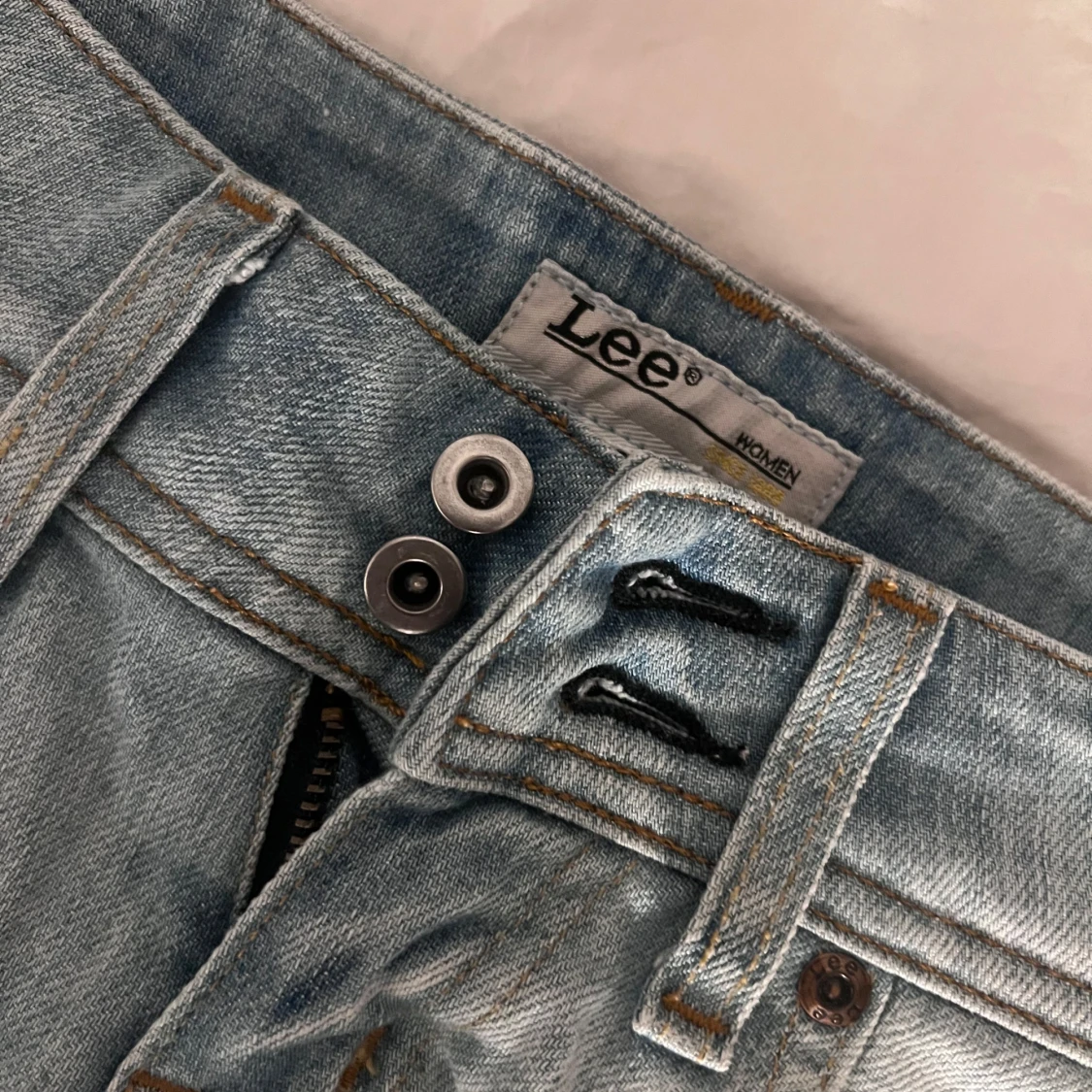 low waist jeansshorts - 1