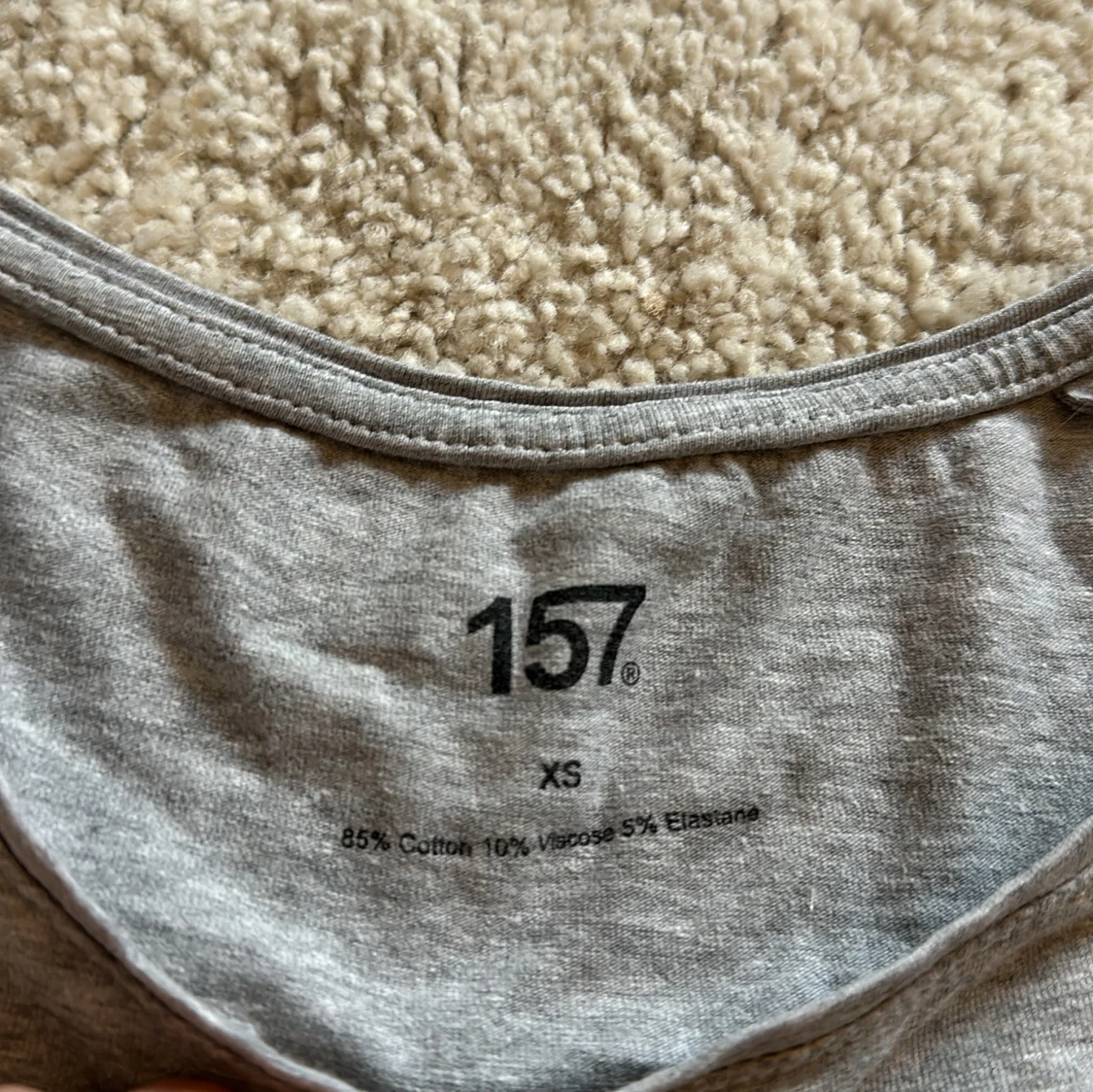 Grå långärmad topp från lager 157 - 2