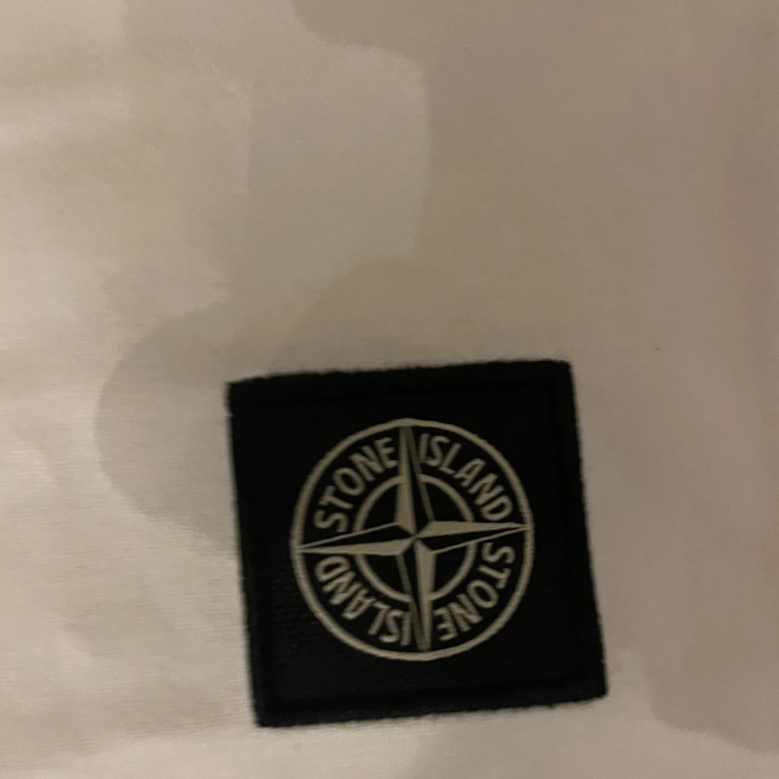 Vit t-shirt från Stone Island(Bara testad) - 1