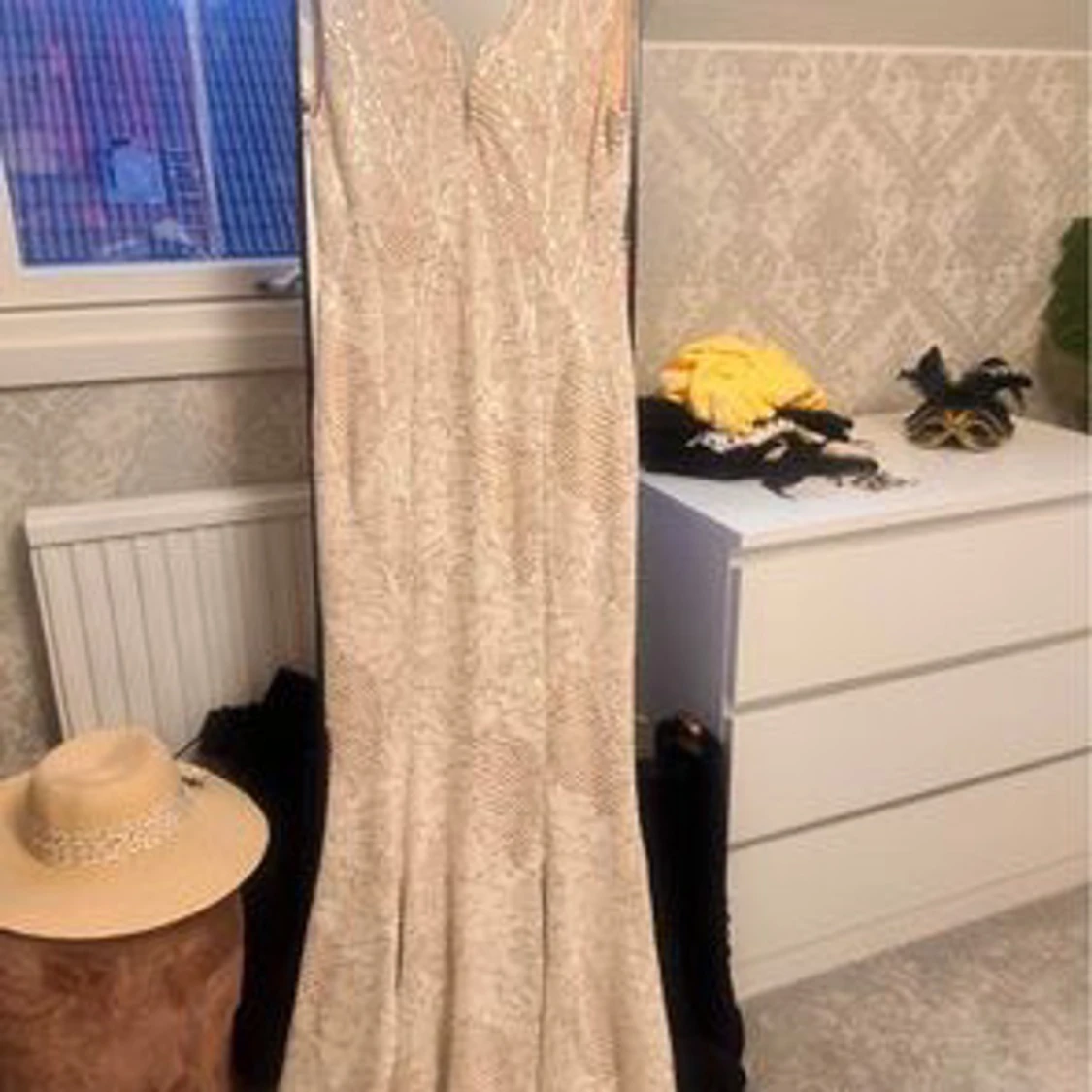 Elegant långklänning