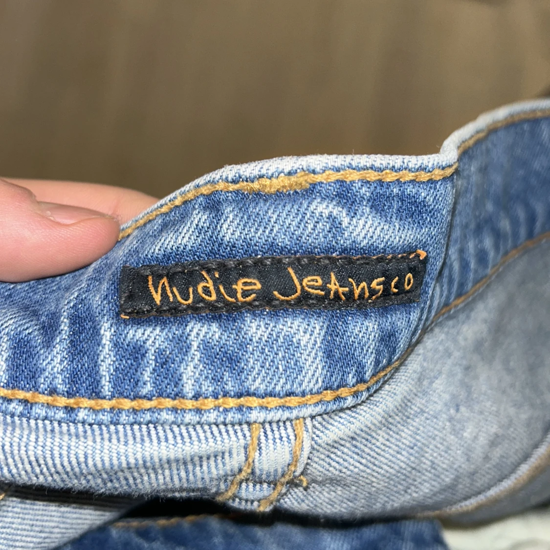 Blå jeans från Nudie Jeans - 92