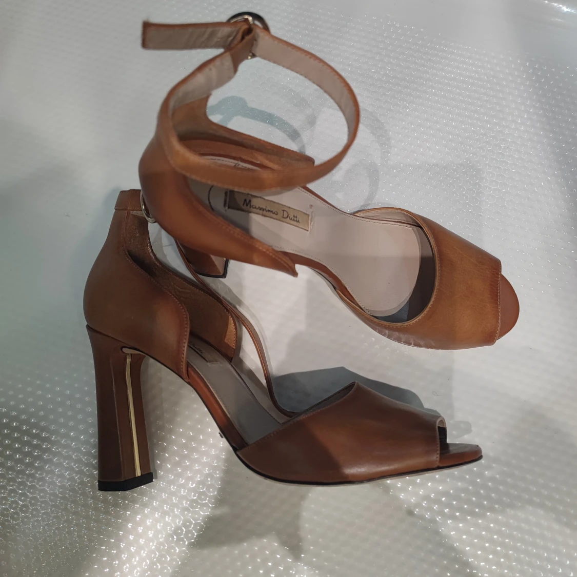 Bruna klackskor från Massimo Dutti - 2