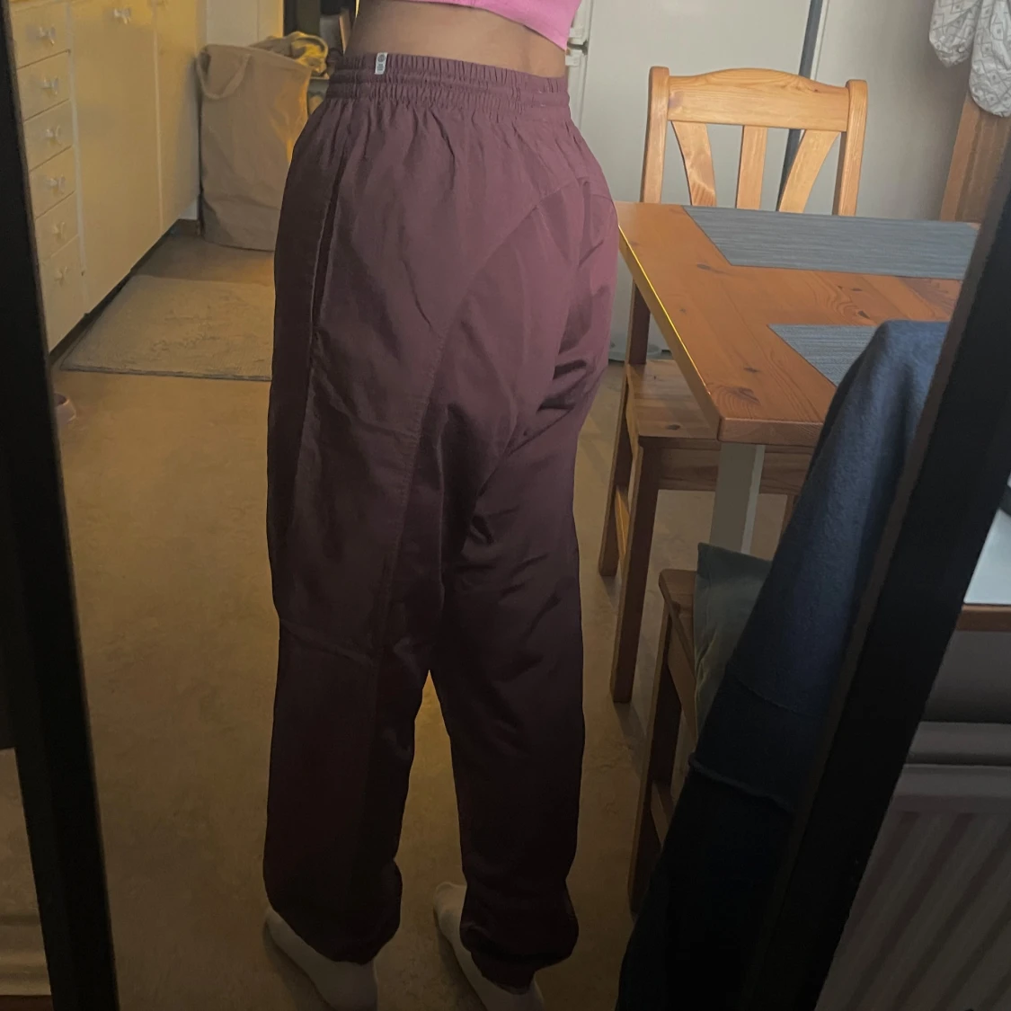 Bruna/lila träningsbyxor från Adidas - 91