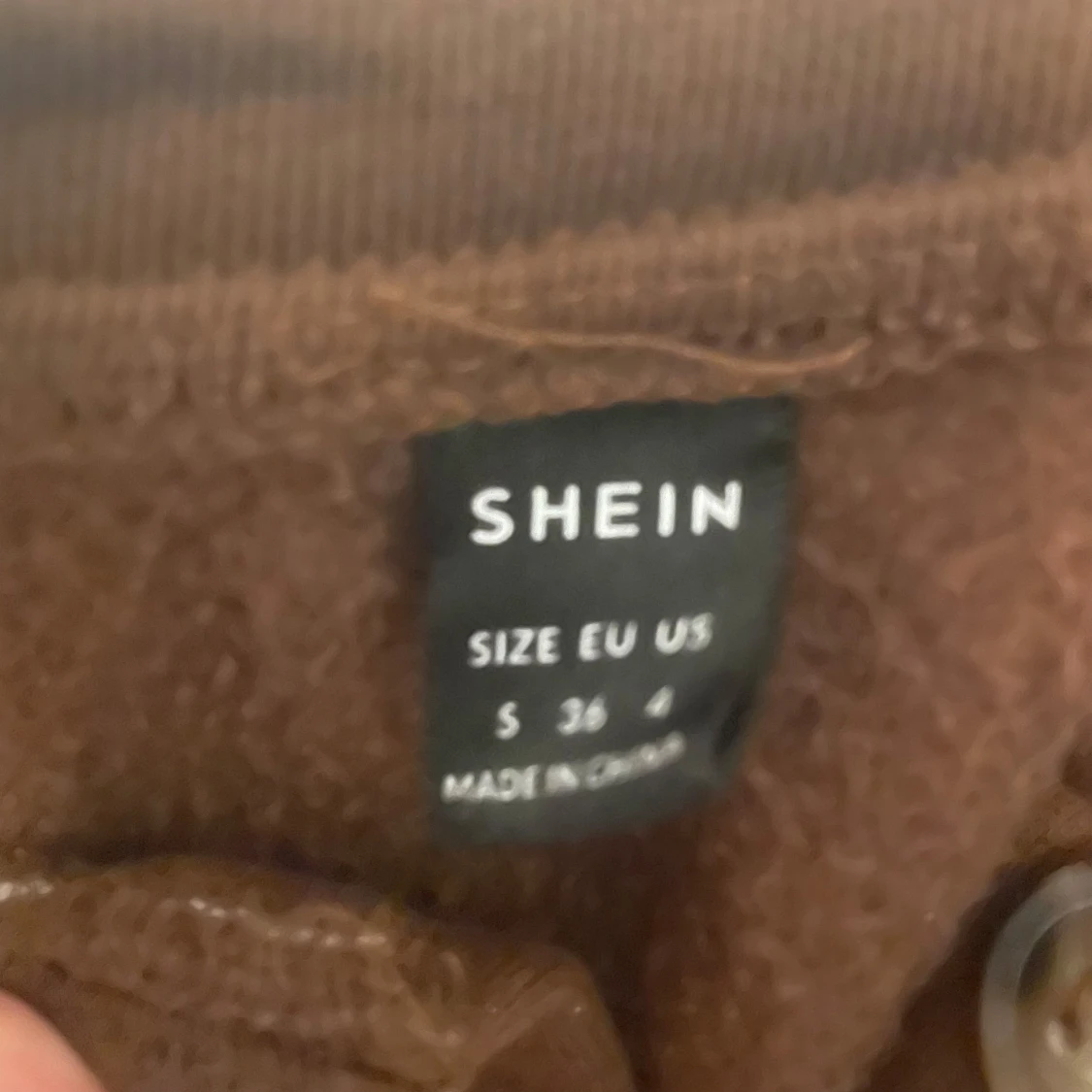 Brun kofta från Shein - 90