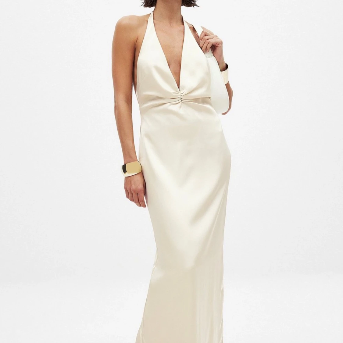 Maxiklänning med halterneck - 90