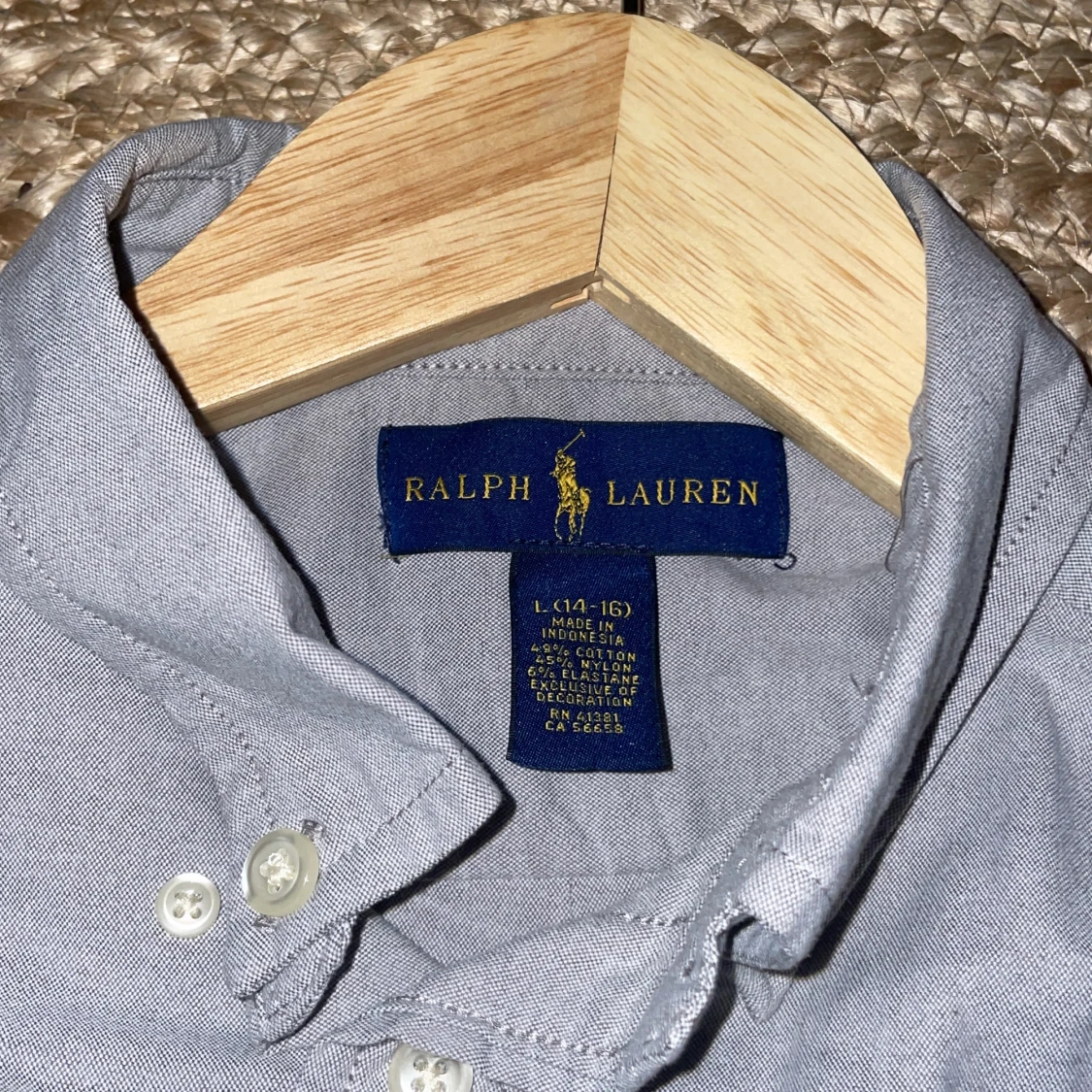 Grå skjorta från Ralph Lauren - 91