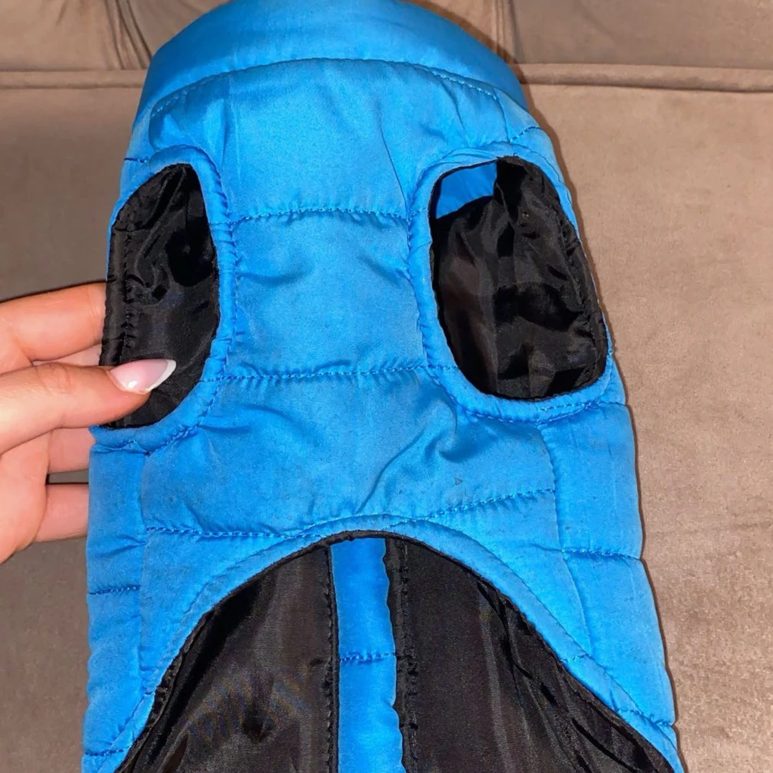 Blå väst till  hundar - 90