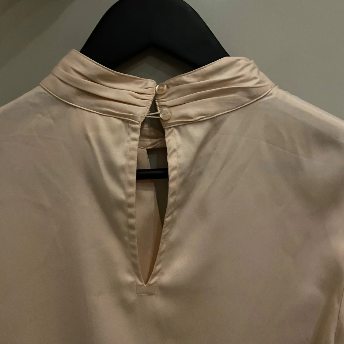 Ljusrosa långärmad blus - 91