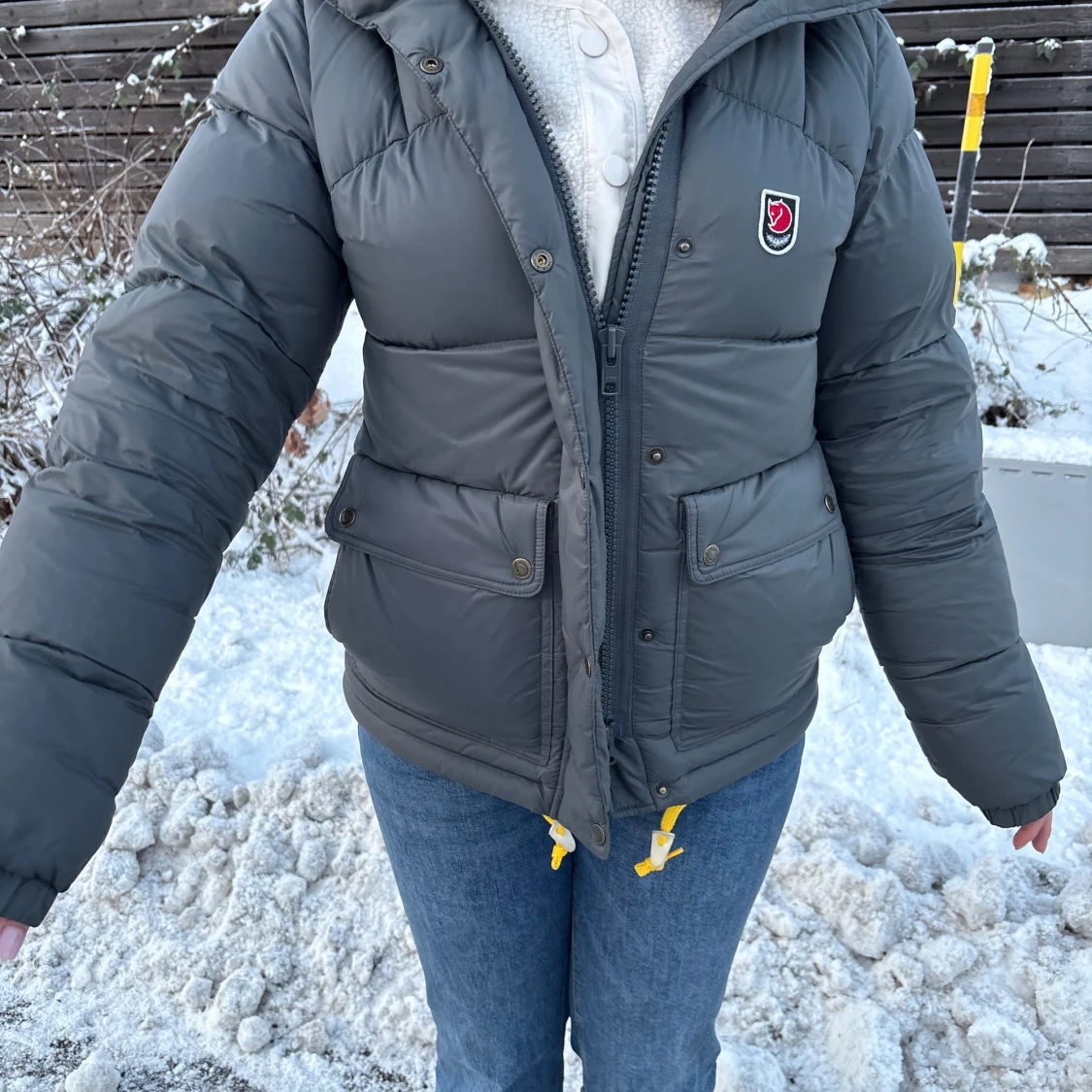 Grå Fjällräven Expedition Down Jacket - 90