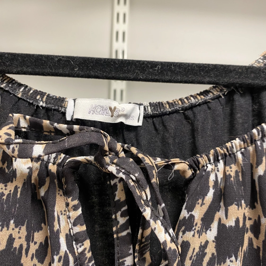 Mönstrad blus från H&M - 2