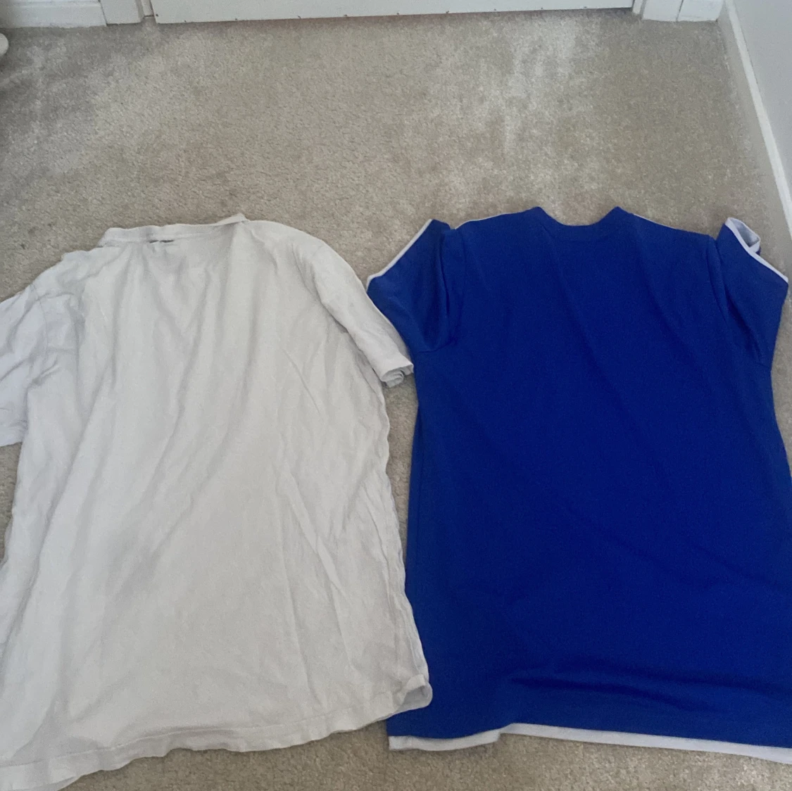 Vit Puma t-shirt och blå Adidas t-shirt - 1